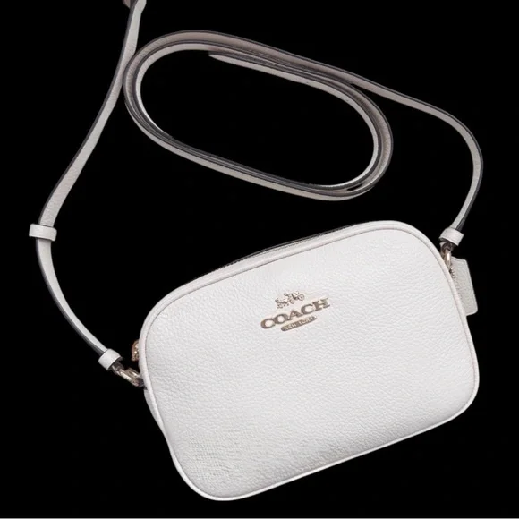 Coach Mini Jamie Camera Bag in Chalk and Gold. - Picture 4 of 13